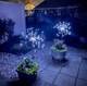 Світлодіодний світильник у сад "Салют" на сонячній панелі, White, 60 LED. 1 режим - зображення 3