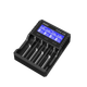 Зарядний пристрій XTAR VX4 V2 Type-C 10440~32650 1.5V/3.6V/3.7V Li-ion, 3.2V LiFePo4, 1.2V Ni-Mh, 3.2V LiFePo4 із дисплеєм QC3.0 | заряд - 3Ax1, 2Ax2, 1Ax4, 0.5Ax4, 0.25Ax4| 4 слоти SET із БЖ PD20W - изображение 3
