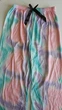 Жіноча піжама-трійка Pastel Tie-Dye акварельний топ шорти та штани M Рожевий (2023) - изображение 10