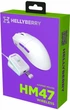 Миша HATOR Hellyberry HM47 Wireless (HM47_white_violet) White-Violet - изображение 10