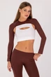 Лонгслів Flexit 42/44(S/M) Шоколадний (hot chocolate) (146347) - зображення 1