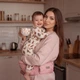 Многопозиционная сумка-переноска Hip Seat слинг со съемным сиденьем Leshu 3 в 1 BC-318 Pink - изображение 6