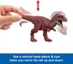 Динозавр Ауказавр Світ юрського періоду Jurassic World Rebirth Wild Roar Aucasaurus Dinosaur Mattel (JGB88) - зображення 3