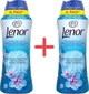 Набор парфюмированных гранул для стирки Lenor Весеннее пробуждение 495 г + 495 г (8700216704779) - изображение 1
