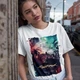 Футболка LOYS Cyberpunk 2077 (We Have A City To Burn wht) білий M - зображення 1