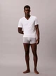 Набор нательных маек мужских Calvin Klein 903663618 M 3 шт Белый/Красный/Черный (1159862459) - изображение 6