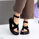 Женские босоножки Andrea 37 23.5 см Чёрный 27231 - изображение 5