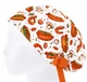 Медицинская шапочка женская HeadwearUniverse универсальная принт Хот-дог креветка - изображение 3