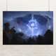 Постер Дота 2, Висп Ио, Io the Wisp, Dota 2, плакат для геймера, A3 28×42 см (id6918) - изображение 1