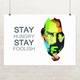 Постер Стив Джобс, Steve Jobs, поп-арт, A3 30×42 см (id6939) - изображение 1