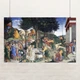 Постер Юність Мойсея, Сандро Боттічеллі, Sandro Botticelli, Youth of Moses, A1 60×96 см (id6960) - зображення 1
