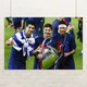 Постер Лионель Месси, Неймар да Силва, Луис Суарес, Lionel Messi, Neymar, Luis Suárez, футбол, A3 28×42 см (id6917) - изображение 1