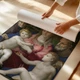 Постер Святое Семейство со святой Анной, Бронзино, Bronzino, Holy Family with St.Anne, A3 37×30 см (id6965) - изображение 3