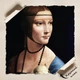Постер Дама с горностаем, Леонардо да Винчи, Leonardo da Vinci, Lady with an Ermine, A3 40×30 см (id6951) - изображение 4