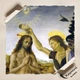 Постер Крещение Христа, Андреа дель Верроккьо, Andrea del Verrocchio, Baptism of Christ, A3 36×30 см (id6959) - изображение 4