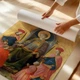 Постер Святой Лаврентий, Филиппо Липпи, Filippo Lippi, Saint Lawrence, A3 30×30 см (id6971) - изображение 3
