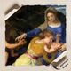 Постер Мадонна Альдобрандни, Тициан, Titian, Aldobrandini Madonna, A3 30×42 см (id6978) - изображение 4