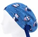 Медицинская шапочка женская HeadwearUniverse универсальная принт Пингвин на сноуборде - изображение 3