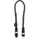 Дата кабель 6in1 inCharge XL 0.3m black Rolling Square (XLS01R) - изображение 1