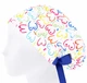 Медична шапочка жіноча HeadwearUniverse універсальна принт Різнокольорові груди - зображення 3
