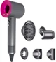 Профессиональный фен для волос Super hair Dryer 1600 Вт с насадками для сушки и укладки - изображение 2