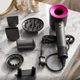 Профессиональный фен для волос Super hair Dryer 1600 Вт с насадками для сушки и укладки - изображение 10