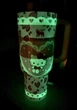 Термос термокружка Stanley Quencher H2.0 Tumbler Светится в темноте 1,18 л Hello Kitty Valentine Pink Edition KT7001978 - изображение 3