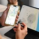 Пошуковий трекер Borofone BC104 Intelligent positioning anti-lost device IOS Black - изображение 5