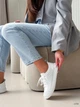 Кеды Nessa анатомические белые, натуральная кожа 1552 36 - изображение 4