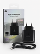 Быстрая зарядка 45W для Samsung Galaxy Super Fast Charging PD Type-C Power Adapter, зарядное устройство для black EU - изображение 5