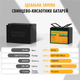 Аккумулятор Eco-Worthy 12V100Ah 1280Wh портативная универсальная LiFePO4 12.8V 100Ah батарея со встроенной BМС на 3000+ жизненных циклов - изображение 5