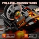 Ультралегкая игровая мышь ATTACK SHARK V6 с RGB док-станцией ,PAW3311, 25000 DPI 2,4G+Bluetooth White - изображение 12