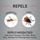 Спрей від комарів REPEL 100 Insect Repellent Виготовлено в 98% ДЕТ - изображение 3
