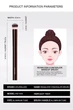 Кисть профессиональная для консилера Seamless Concealer Brush №19 LUX - изображение 1