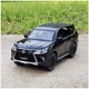 Машинка Lexus LX570 15 см іграшка металева моделька колекційна з підсвіткою фар і звуком Чорний (3082295) - зображення 8