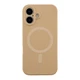 Чохол Premium Glow Silicone Case Full Camera with Magsafe для iPhone 16 Desert Gold - изображение 1