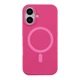 Чохол Premium Glow Silicone Case with Magsafe для iPhone 16 Manyue Red - изображение 1