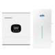 Комплект автономного енергозабезпечення Growatt SPE 6000TL HVM-G2 6kW + EGYO EGYO-HWMS1024 10.24kWh White - зображення 1