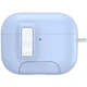 Футляр Dux Ducis Armor Series для Samsung Galaxy Buds 3 / Galaxy Buds 3 Pro с карабином, защитный кейс, ударопрочный корпус White / Blue - изображение 2