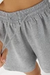 Трикотажные однотонные шорты Lurex Серый M (33710) - изображение 4