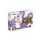 Картонний конструктор "Cartonic 3D Puzzle ZEN ELEPHANTS TRIO" - зображення 6