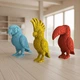 Картонний конструктор "Cartonic 3D Puzzle TROPICAL BIRDS TRIO" - зображення 8