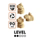 Картонний конструктор "Cartonic 3D Puzzle CAPYBARA TRIO" - зображення 3