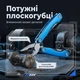 Мультитул складной многофункциональный с плоскогубцами и ножом для туризма рыбалки и ремонта (Синий) - изображение 4