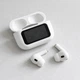 Бездротові навушники AirPods Pro 2 з дисплеєм, ANC шумопоглинання, Bluetooth 5.3, сенсорний кейс, White - зображення 4