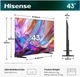 Телевізор Hisense 43E7S - зображення 2