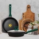 Сковорода з кришкою Ringel Herbal RG-1101-28/h/L - изображение 5