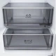 Двокамерний холодильник LG GC-B509EMTM - изображение 9