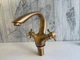 Змішувач для умивальника бронза Epelli Rubinetti Bronze Deco - зображення 7