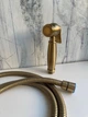 Лійка та шланг для гігієнічного душу Epelli Bidetto Brushed Gold 01 - зображення 6